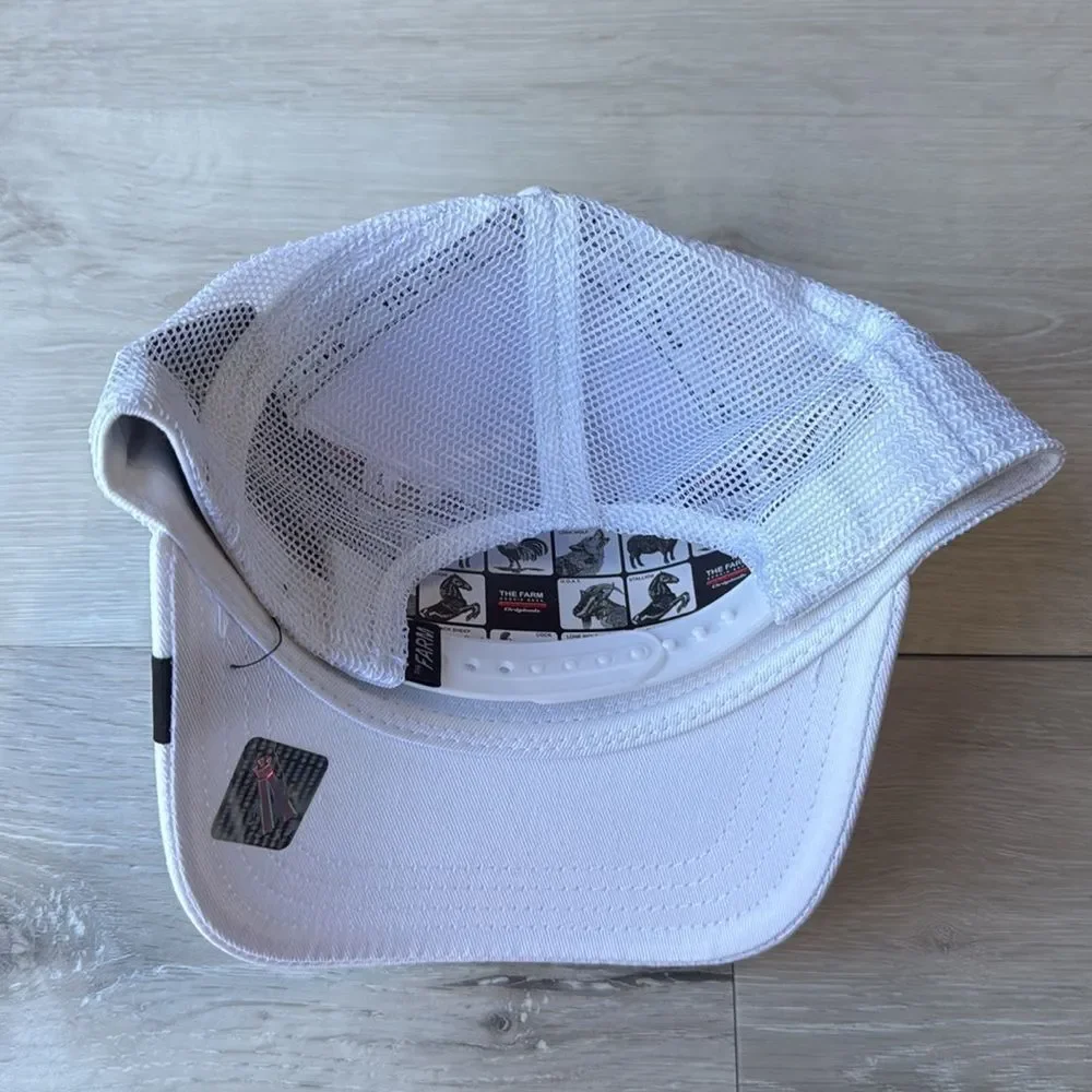Goorin Bros White Tiger Trucker Hat White‎ OS NWT_7